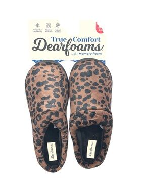 Dearfoams slippers size med 7/8
